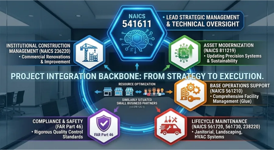 Professional facilities, planning, or operations visual